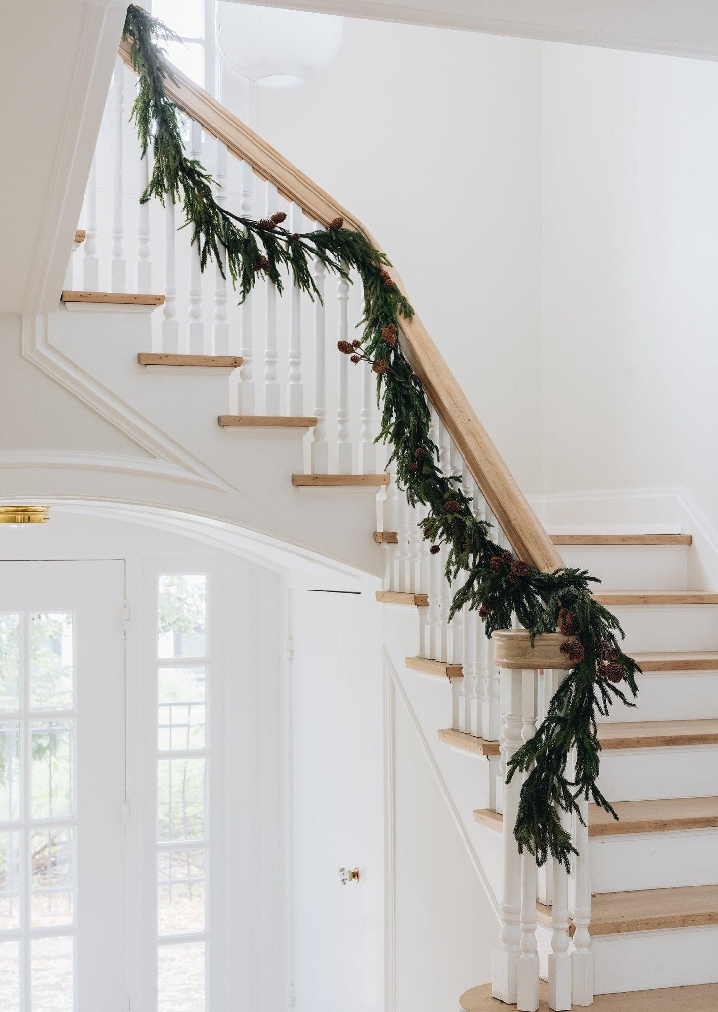 180" Real Touch Pine Garland Length - craftmasterslate