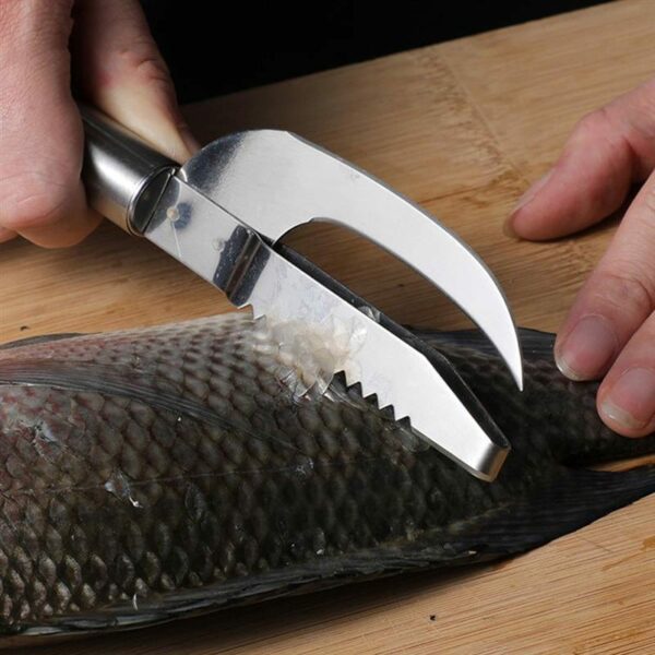 3-In-1 Fish Scale Knife Cut, Scrape & Dig - craftmasterslate