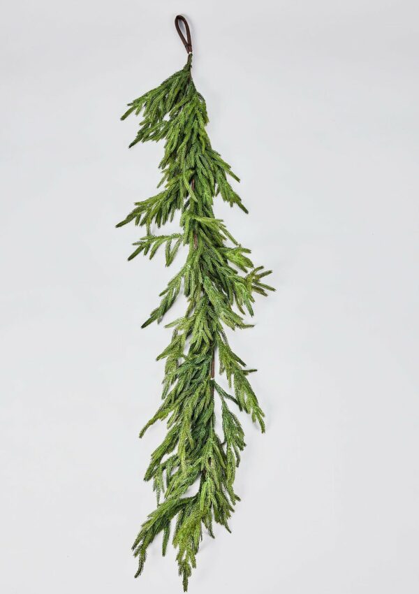 60" The Original Afloral Real Touch Norfolk Pine Garland - craftmasterslate