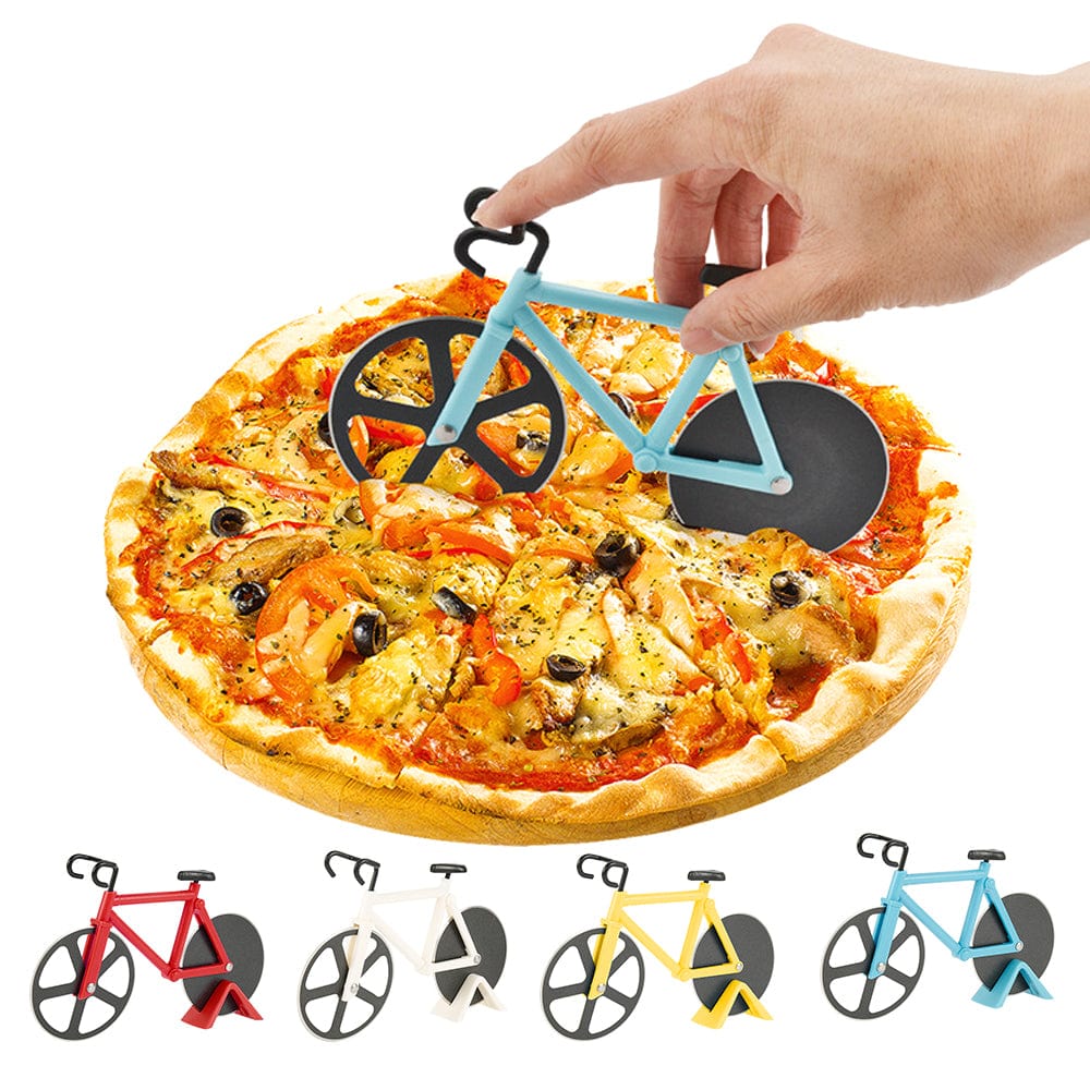 Bicycle Pizza Cutter - craftmasterslate