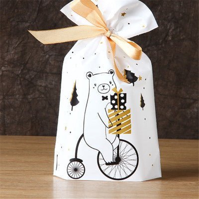 Christmas Gift Bags with Drawstrings - craftmasterslate
