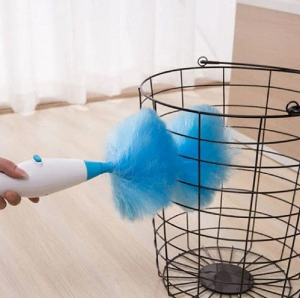 Feather Duster Electrostatic Spin Cleaning Brush - craftmasterslate