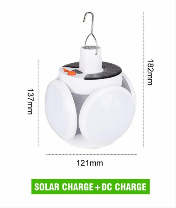 Outdoor Collapsible Emergency Solar Camping Lantern - craftmasterslate