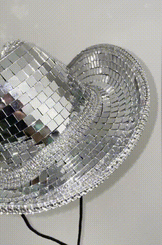 Shimmering Silver Mirror Disco Cowboy Hat for Women - craftmasterslate
