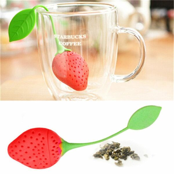 Silicone Strawberry Tea Infuser - craftmasterslate