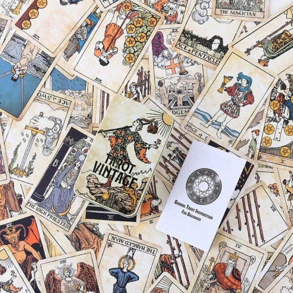 Vintage Tarot Cards Deck - craftmasterslate