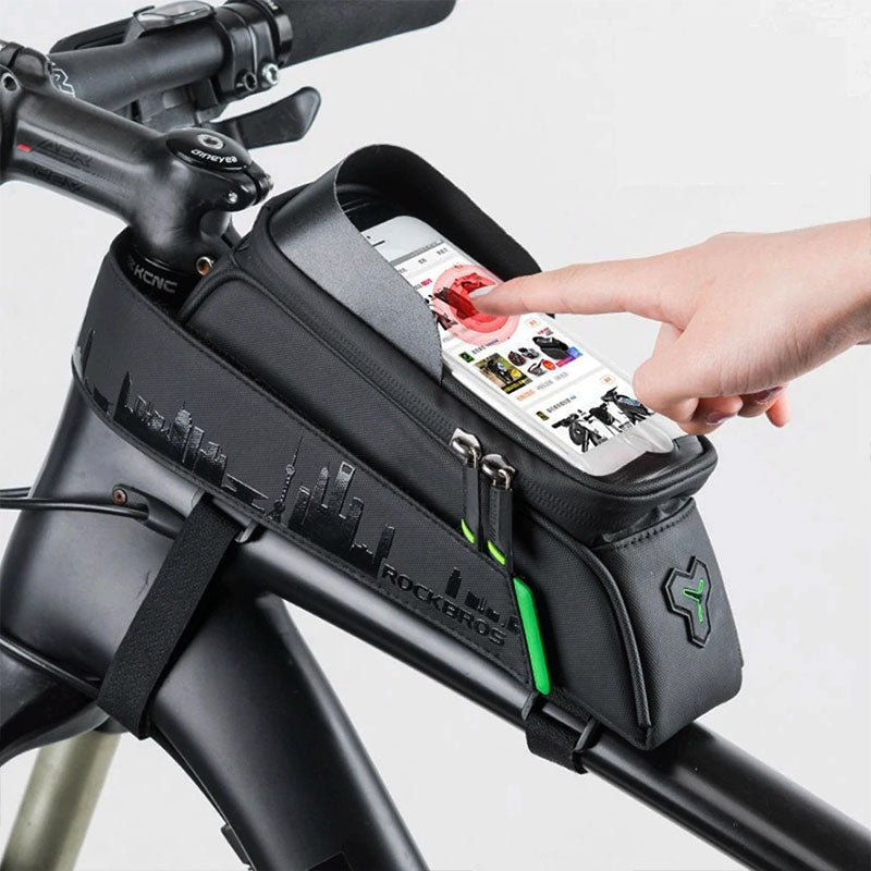 Waterproof Bike Bag With Phone Holder - craftmasterslate