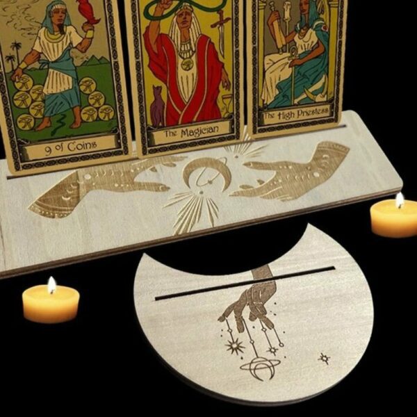 Wooden Tarot Card Divination Altar: Unveiling the Sacred Realm - craftmasterslate